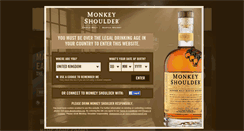 Desktop Screenshot of monkeyshoulder.com